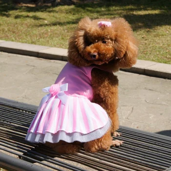 DogFad Novo Cão de Estimação, Roupas para médio Pequeno Cão saia de Cão-de-Rosa Vestido de Cachorro Roupas Pet Festival Vestido de Noite Frete Grátis