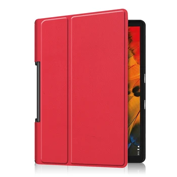 Ultra Fino Tablet Coque Para o Lenovo Yoga Guia YT-X705F de 10,1 polegadas Caso PU Couro Smart Cover para o Lenovo Yoga Tab5 YT-X705 10.1