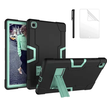 À prova de choque de Silicone Tablet Case Para Samsung Galaxy Tab A7 10.4 2020 Tampa Resistente Dever Tablet Caso SM-T500 SM-T505 Tampa