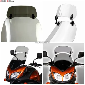 Moto Clip-on pára-brisas, pára-Brisas de Extensão de Aileron Ajustável Deflector de Ar para Honda Suzuki Yamaha Triunfo a Kawasaki, a BMW