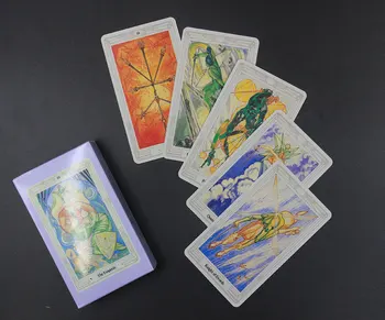 Jogos de tabuleiro, Cartas de Tarô de Thoth Bruxaria fontes de Adivinhação para Adultos e Crianças Brincando Cartão