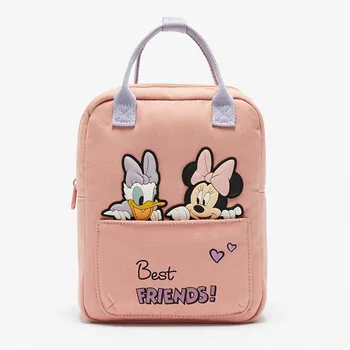 Novo Disney do Rato de Minnie Crianças saco de Desenhos animados mochila infantil do Mickey Mouse Padrão Mochila Saco de Escola para Meninos Menina