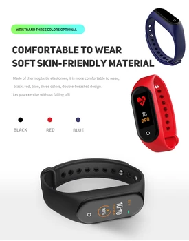 Smart Pulseira De Homens, Mulheres, Esportes Smart Watch Heart Rate Monitor De Pressão Arterial De Fitness Tracker Inteligente Pulseira Para Ios, Android