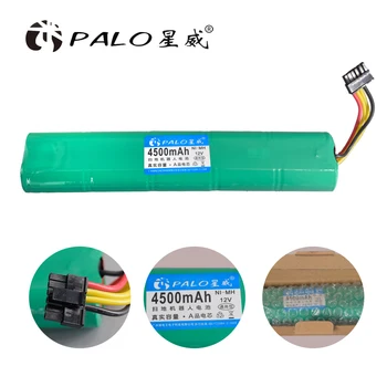 PALO 12V 4500mAh 4,5 Ah NI-MH Nova bateria de Substituição para o Neato Botvac 70e 75 80 85 D75 D8 D85 Aspirador de bateria