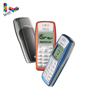 Nokia 1100 Desbloqueado Telemóvel GSM 900/1800 Suporte Multi-Idioma Usados e Recondicionados Telefone Celular Frete Grátis