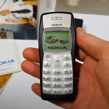 Nokia 1100 Desbloqueado Telemóvel GSM 900/1800 Suporte Multi-Idioma Usados e Recondicionados Telefone Celular Frete Grátis