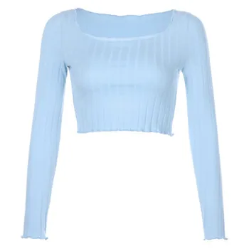 2020 Mulheres Queda de Camisa de Tricô Superior Elástico Enrolado Festa Casual Alta Pescoço Quente Plissado roupa interior de Senhora Yoga Roupas de Inverno