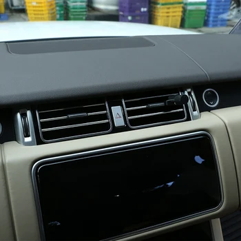 Car AC Central de Duplo Piscar Luz de Emergência Botão de Etiqueta Para LR Discovery esportes 5 LR5 Range Rover Sport Vogue Evoque Velar