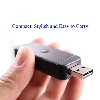 Sem fio, com Fio USB Conversor Bluetooth Gamepad Controlador de Jogo Adaptador Para Nintend Mudar ForWii U ForPS3 PS4 Um Xbox 360 PC