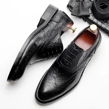 Verão de couro de vaca Genuíno sotaque de Casamento sapatos de mens casual flats sapatos vintage, feitos à mão sapatos oxford para os homens de preto vermelho vinho