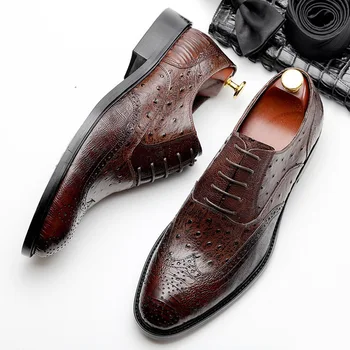 Verão de couro de vaca Genuíno sotaque de Casamento sapatos de mens casual flats sapatos vintage, feitos à mão sapatos oxford para os homens de preto vermelho vinho