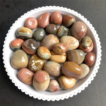 Pedras naturais de Bola Oceano Jasper Rodada de Minério de Amostra Ágata de Cristal de Quartzo Casa Secretária Decorações de Reiki de cura pedras