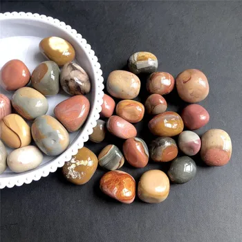 Pedras naturais de Bola Oceano Jasper Rodada de Minério de Amostra Ágata de Cristal de Quartzo Casa Secretária Decorações de Reiki de cura pedras