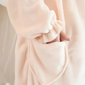 Camisolas Mulheres de Lazer, Coral do Fleece Macio, Quente e Confortável, Sólido Kawaii Estilo coreano Diariamente O-pescoço Elegante Espessamento das mulheres