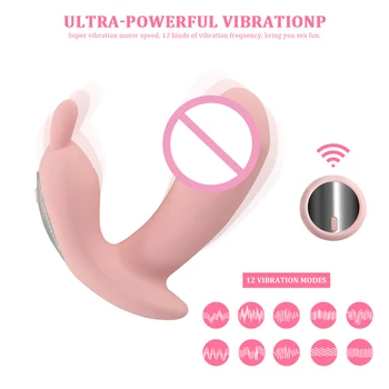 EXVOID Wearable Vibrador no Clitóris Estimular o Controle Remoto Vibrador Vibrador Brinquedos Sexuais para Casais Sex Shop ponto G, Massager
