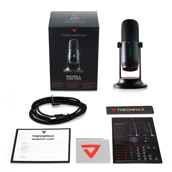 Thronmax M2 Microfone USB para Gravação/Reprodução/Jogos microfone profissional para PC de aula On-line ao vivo de ensino microfone