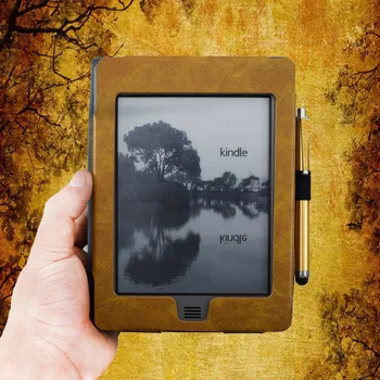 Muito Livro de capa para Kindle Touch 2011 modelo 2012 , de alta qualidade, proteger caso para o amazon kindle touch D01200 ebook cover