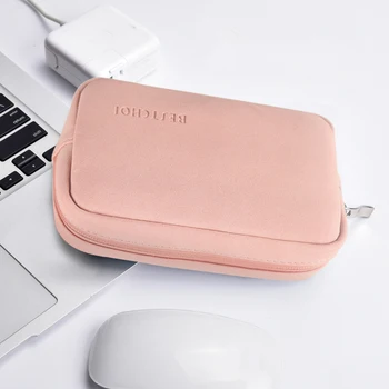 CHOI Pequeno Saco de Laptop para a Alimentação de Banco de Mouse Impermeável Portátil Bolsa para Notebook Apple Macbook Pow
