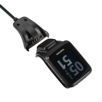 Smart watch Viagem de carregamento do cabo de Dados USB suporte de Carregamento Cabo Carregador para TomTom Aventureiro Golfer2 Runer2/3 Faísca Spark3