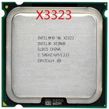 Frete grátis X3323 XEON (2,5 G/6M/1333) suporte perfeito 775 pinos da placa é igual a Q9400 CPU quad core