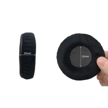 KQTFT Substituição Almofadas de Ouvido Sony MDR DS6500 DS6000 DS7000 RF6000 RF6500 Fone de ouvido Protecções de Earmuff Capa de Almofada Copos