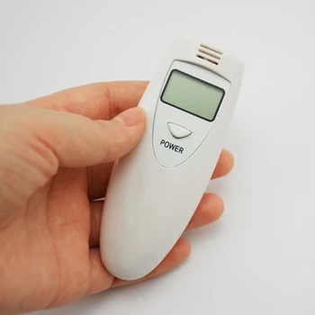 Mini Digital Verificador Do Álcool Portátil Profissional Do Álcool Da Respiração Analisador De Bafômetro Da Polícia Testador De Álcool Detecção Gadget