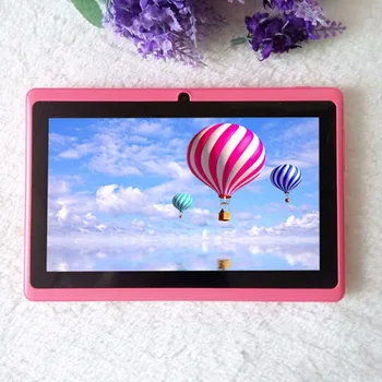 7 Polegadas Crianças Tablet PC Q88 4GB Google Android 4.2 DUAL CORE Tablet PC A23 Tela Capacitiva Câmera MEADOS de wi-Fi Leitores de E-Book