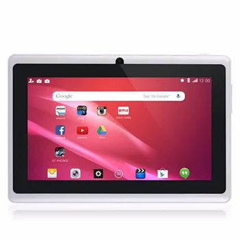 7 Polegadas Crianças Tablet PC Q88 4GB Google Android 4.2 DUAL CORE Tablet PC A23 Tela Capacitiva Câmera MEADOS de wi-Fi Leitores de E-Book