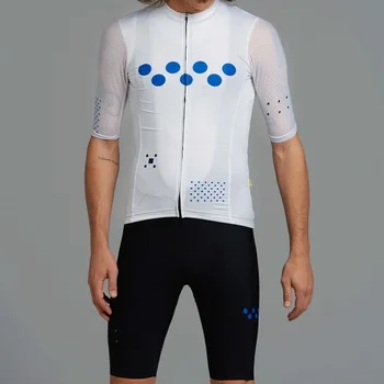 2019 Homens Verão o time pro branco ciclismo jersey luz camisa de manga curta e ciclo de vestimentas de ciclismo frete grátis