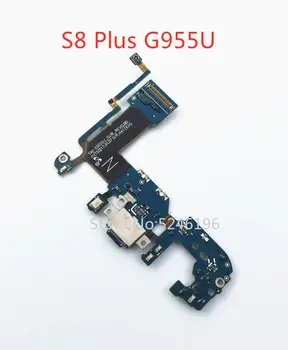 1pcs Micro USB do PWB de Carregamento Doca Carregador Porta mini Conector do cabo do Cabo flexível Para Samsung Galaxy S8 Plus SM-G955U G955U placa de Circuito