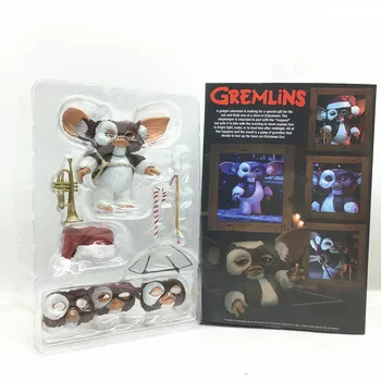12cm/4.8 polegadas NECA Filme Gremlins Edição de Natal Gremlins PVC Figuras de Ação, Modelo de Brinquedos de Presente de Boneca