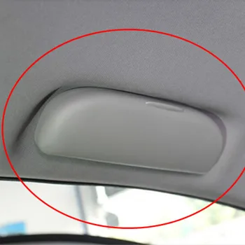Mutips universal de carro de óculos de caixa de caso estilo de Óculos de sol cinza proteger a tampa do compartimento de acessórios de peças de interior de automóvel 2020