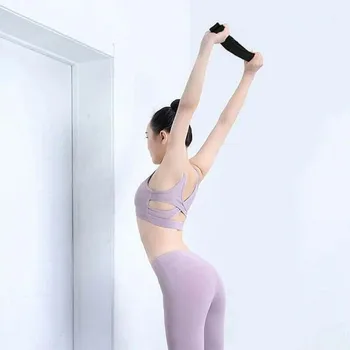 Yoga, Alongamento da Correia Forma do Corpo esbelto da Perna Esticador da Correia para o Ballet Ânimo de Dança Instrutor de Fitness Yoga Flexibilidade Perna Trecho