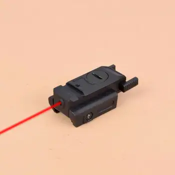 Envio rápido de Arma a Laser de Vista Tático Ponteiro Laser Pistola de Airsoft 20mm Picatinny Weaver Montagem 11mm cauda de andorinha Ferroviário