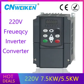 5.5 kw/4kw/2,2 kw 220v AC Freqüência de Saída do Inversor 3 Fase 50HZ/60HZ ac motor da bomba de água controlador /inversores de frequência converter