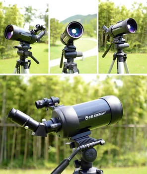 Celestron C90 Mak 39-90x Zoom Ocular do telescópio Compacto e Portátil Lunetas Astronômicas com Telescópio Para as Aves Assistindo