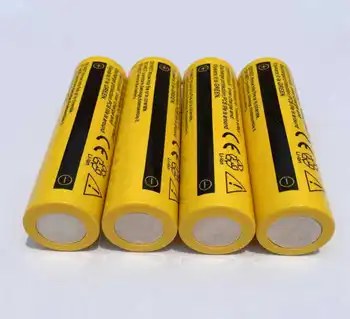DING LI SHI JIA 6pcs 18650 Bateria Bateria Recarregável De 3,7 V 9900mAh Bateria do Li-íon Para a Tocha Lanterna LED Baterias