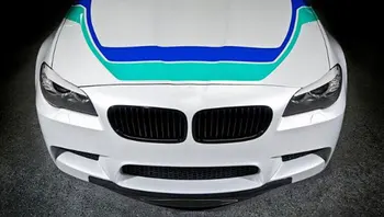 A Fibra de carbono 5 da Série de Frente Lip Spoiler Para o BMW Série 5 F10 M5 Original pára-choques De 2012 - 2016 Carro Chefe Bumper Protetor de Queixo
