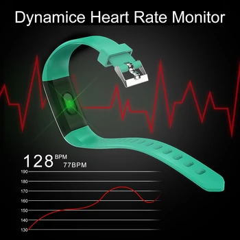 3pc de moda Inteligente Pulseira de Homens Actividade de Fitness Tracker Bluetooth Smart Relógio Monitor de frequência Cardíaca Impermeável Crianças Pulseira