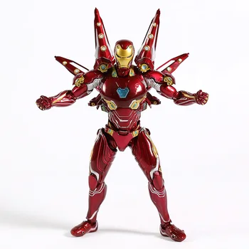 SHF Vingadores Finais, Homem de Ferro Mark L MK 50 Nano Armas Set 2 de PVC Figura de Ação Colecionáveis Modelo de Brinquedo