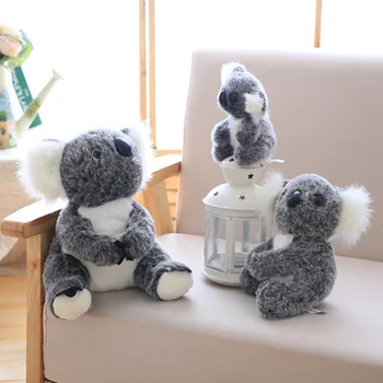 13-28cm Kawaii Simulação Koala Brinquedos de Pelúcia Australiano Coala de Pelúcia Macia Animal Boneca Crianças de Meninas Bebê Lindo Presente de Natal