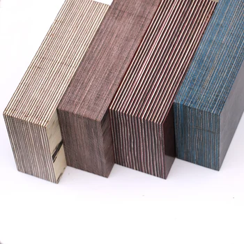 Faca lidar com blocos de madeira em branco 120*40*30mm pode cortar em tamanhos personalizados