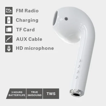 Portátil Outdoor Gigante Fone de ouvido Big Fone de ouvido sem Fio Bluetooth alto-Falante de Música Altifalante de Suporte de Rádio FM Mic Cartão do TF do Cabo AUX