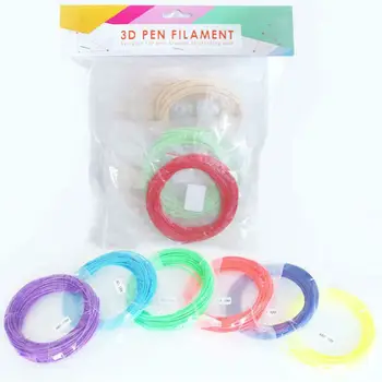 26 de cores (10 metros por cor) 1,75 mm ABS material de impressão 3D especial de filamentos para 3D caneta 3D suprimentos da impressora cores aleatórias