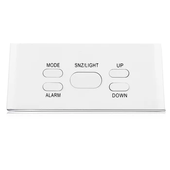 2020 Relógio Digital LED Espelho da Tabela de Repetição de Despertar Relógio de Luz Eletrônico Display de Temperatura de Decoração de Casa de Relógio