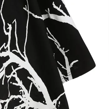 Mulheres com Capuz Vestido Plus Size 5XL Árvore de Impressão de Alta de Baixa Cosplay de Halloween Festa de Natal Traje de Camuflagem Cabo Casaco Blusa Tops