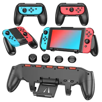 OIVO pega o Caso do Kit para Nintendo Switch de Console 4 em 1 Apertos de Mão Jogo de Ergonomia Protetora JoyCon Aperto de Acessórios