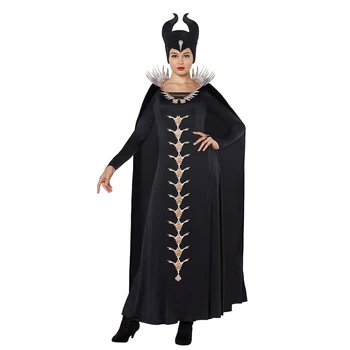 Snailify Women Maleficent Costume Mistress of Evil Costumes Halloween Costume For Adult