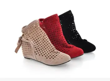 Novo de Alta Qualidade de Mulheres Botas de verão Casual Sapatos de Marca Calado botas de malha Respirável Botas de Moda de Sapatos de Mulher