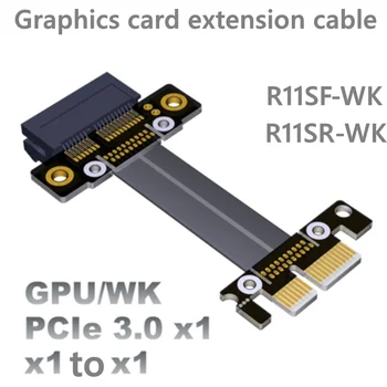 PCIE 3.0 X1 A nova placa de vídeo, cabo de extensão PCIE x1 a x16 PCIE 3.0 velocidade máxima estável não-cabo usb